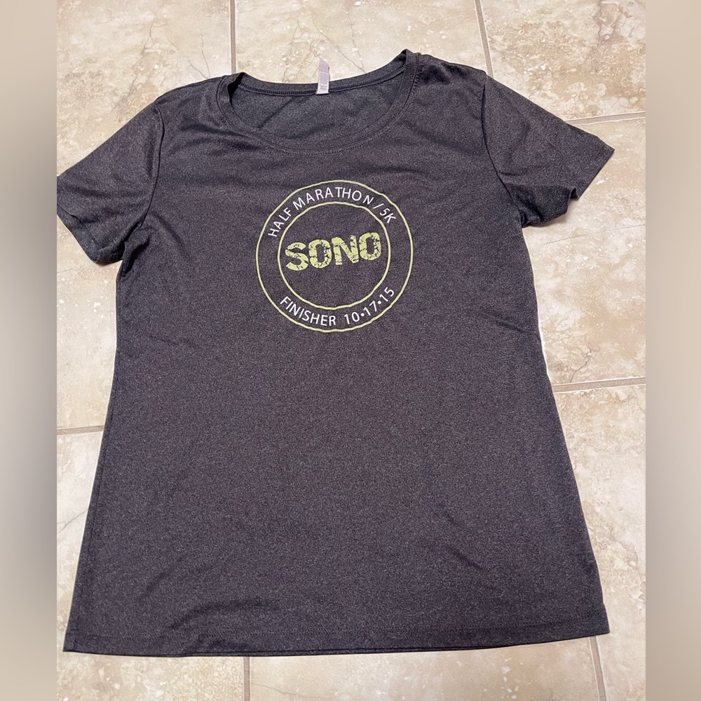 Unisex All Sports Gray T-Shirt Size Medium short sleeve